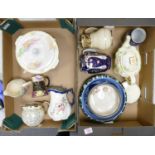 A mixed collection of items to include: Royal Doulton Floral Mindon Teapot & Stand, Wade floral