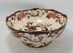 Mason's Mandalay footed bowl: 26cm diameter