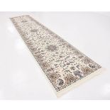 A brand new 'Unique Loom' branded rug: Nain Collection Ivory 95cm x 395cm Runner.