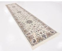 A brand new 'Unique Loom' branded rug: Nain Collection Ivory 95cm x 395cm Runner.