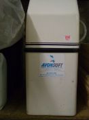 Avonsoft branded water softener unit: