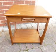 G Plan Occasional Table with drawer: