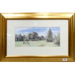 Joyce Horrocks Framed Golfing Theme Print: 45.5 x 66cm