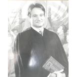 Signed Photograph of Robin Williams in The Dead Poets Society: border size 30.5 x 25.5cm