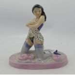 Peggy Davies Erotic Figure Phoebe:limited edition with later over-painting by vendor with nail