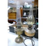 Two Vintage Paraffin Lamps(2):