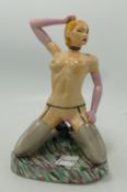 Peggy Davies Erotic Figure Megan: Artists Colorway with later over-painting by vendor with nail