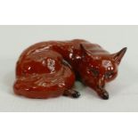 Beswick Curled Fox: