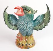 Peggy Davies Large Limited Edition Grotesque Bird The Phoenix - in unusual multicoloured colourway