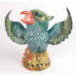 Peggy Davies Large Limited Edition Grotesque Bird The Phoenix - in unusual multicoloured colourway