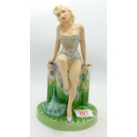 Kevin Francis Limited Edition Marilyn Monroe Figure: over painted by vendor