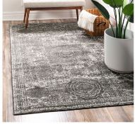 A brand new 'Unique Loom' branded rug: Bexley Collection Grey 275cm x 385cm.