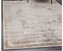 A brand new 'Unique Loom' branded rug: Villa Collection Beige 305cm x 440cm.