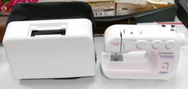 New Home by Janome Harmony 2041 cased sewing machine: