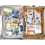 A collection of boxed toy cars: to include Yester years, days gone cars etc ( 2 trays)