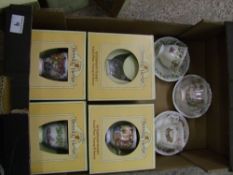 A collection of boxed Brambly Hedge cup & saucers: to include Wedding, Autumn, Winter, Spring,Summer