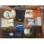 8 X Boxed watches: (Links of London, Rotary, Tissot)