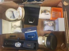 8 X Boxed watches: (Links of London, Rotary, Tissot)
