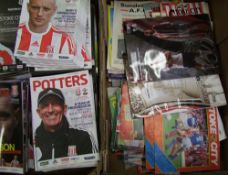 A collection of mostly Stoke City FC football programmes from the 2000's: including the 2011 FA