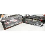 Boxed Minichamps Car Collection 1:18th Scale Model Cars: Peugeot 908 HDI FAP & LOtus F1 TEam(2)