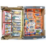 A collection of boxed toy cars: to include Hamleys, Motor Max service series, city team etc ( 2