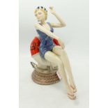 Peggy Davies Limited Edition figure Marilyn Monroe playmate: over-painted splash marks noted