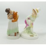 Royal Doulton Figure Tom, Tom, The Pipers Son HN3032 & seconds Childhood Days And One For You