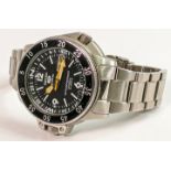 Seiko Divers day date watch 5 sports automatic: Winds, ticks, sets and runs. Day/ date, Ref 7536-
