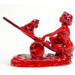 Kevin Francis artists original proof Ruby Fusion lady figure Making Friends: