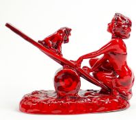 Kevin Francis artists original proof Ruby Fusion lady figure Making Friends: