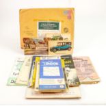 A collection of 20th Century Cycling ephemera to include: 1950's Daily Express Full Stories of The