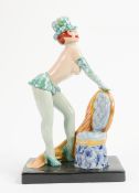 Kevin Francis artists original proof lady figure Folies Bergere: