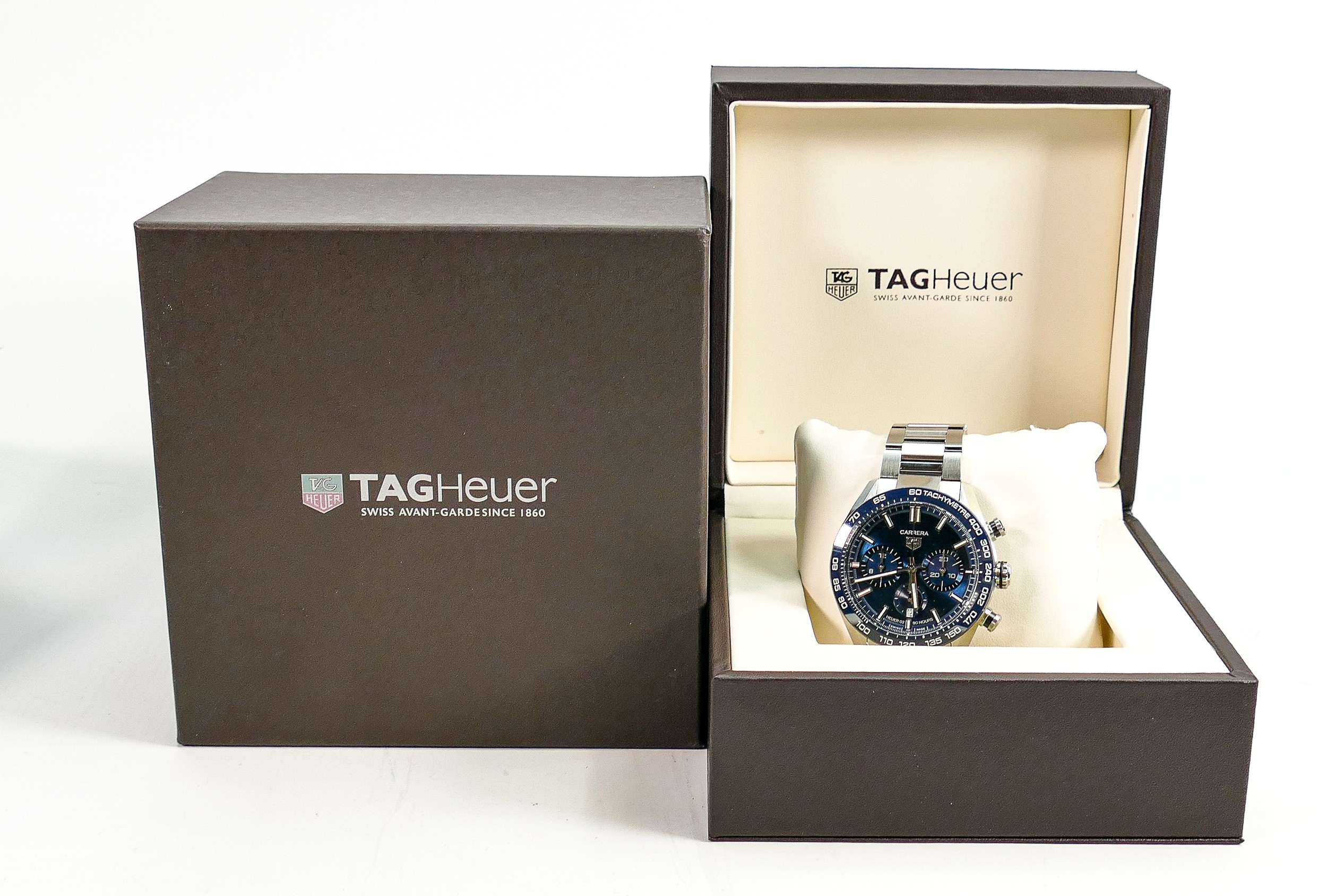 TAG Heuer Carrera Porsche Special Edition Chronograph Mens Watch as new with box and papers: In - Image 5 of 5