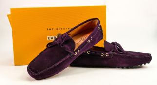 The Original Car shoe Loafers Man suede luxury Driver shoe: Unused size UK8, fits UK 7.5cm