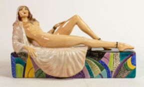 Peggy Davies erotic Temptress figurine: Artist original colourway 1/1 by Victoria Bourne