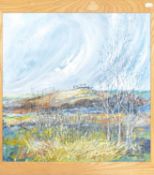 Oil painting The Impending Storm by Wendy Jones: A Northern artist, this work was purchased in