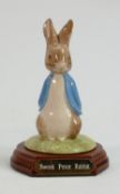 Beswick Beatrix Potter figure: Sweet Peter Rabbit, special gold edition for Peter Rabbit & friends
