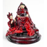 Peggy Davies No 76 of 100 limited edition Ruby Fusion figure Kublai Khan: