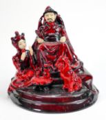 Peggy Davies No 76 of 100 limited edition Ruby Fusion figure Kublai Khan: