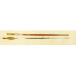 Masonic ceremonial sword & scabbard: Length of sword 84cm