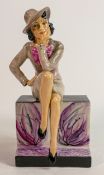 Peggy Davies Marlene Dietrichs figurine : Artist original colourway 1/1 by Victoria Bourne