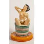 Peggy Davies erotic Bubbles figurine : Artist original colourway 1/1 by Victoria Bourne
