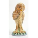 Peggy Davies limited edition The Whisperer: Grotesque bird height 27cm