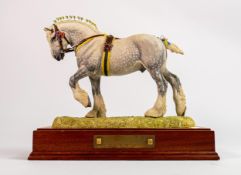 Border Fine Arts large figure The Champion of Champions: Length of base 31cm, boxed