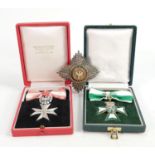 Three Austro Hungarian or Austrian medals orders or decorations: Includes Medal of Honour of the