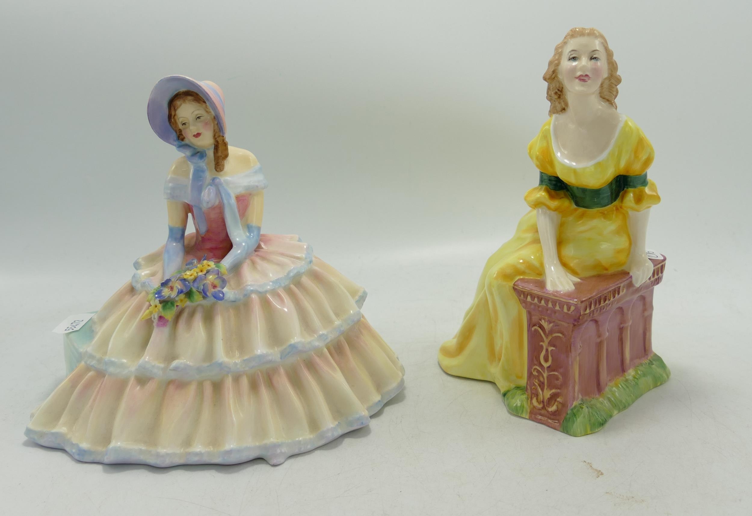 Royal Doulton Lady Figures Day Dreams HN1731 & Judith HN2278(2)