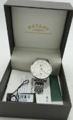 Rotary Gents Ultra Slim Watch: boxed