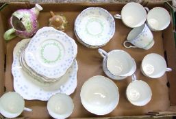 Grafton part tea set: together with novelty ceramic items (1 tray).