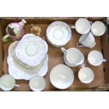 Grafton part tea set: together with novelty ceramic items (1 tray).