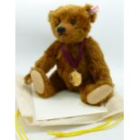 Steiff Collectors Bear Of The Year 2011 with Bag & Cert